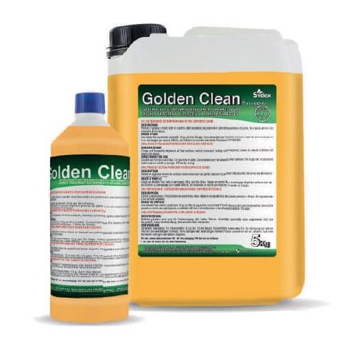 Golden extra-perfumed detergent for floors and other surfaces - Pro Line
