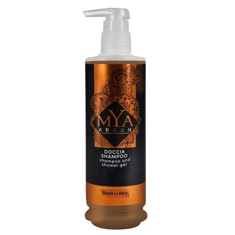 Shower gel & Shampoo in 340 ml dispenser - Mya Argan Line