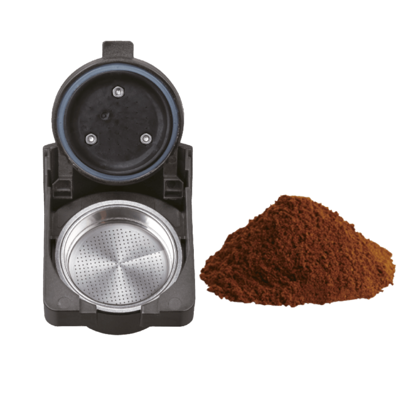 Adattatore per macchina del caffè compatibile con caffè in polvere