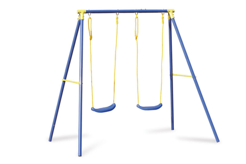 Baby swing with 2 seats