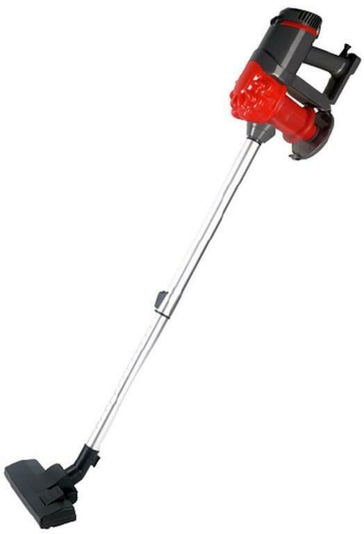 Corded and bagless vacuum cleaner with extendable aluminium hose