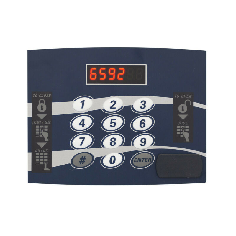 Safe for room 6 liter with a keypad and motorized digital lock