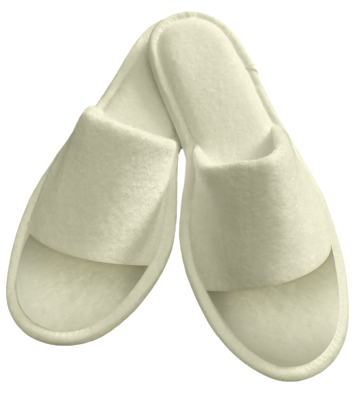 Open padded chenille bedroom slipper with 5 mm EVA insole