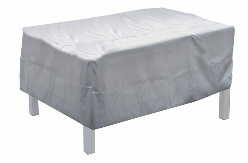Waterproof cover for table in polyester 350 gr grey color size 240x130x70 cm