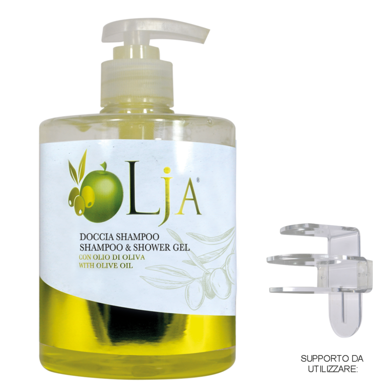 Shower gel & Shampoo in dispenser 500 ml - Lja Line