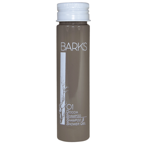Shower gel & Shampoo bottle 40 ml - Barks Line