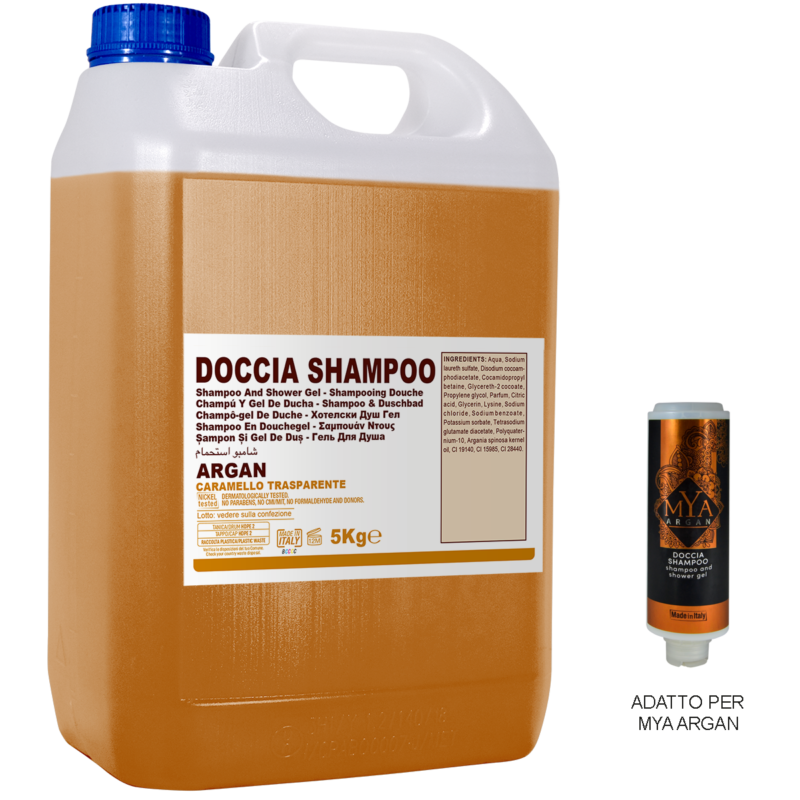 Doccia Shampoo in tanica 5 Kg - Linea Mya Argan