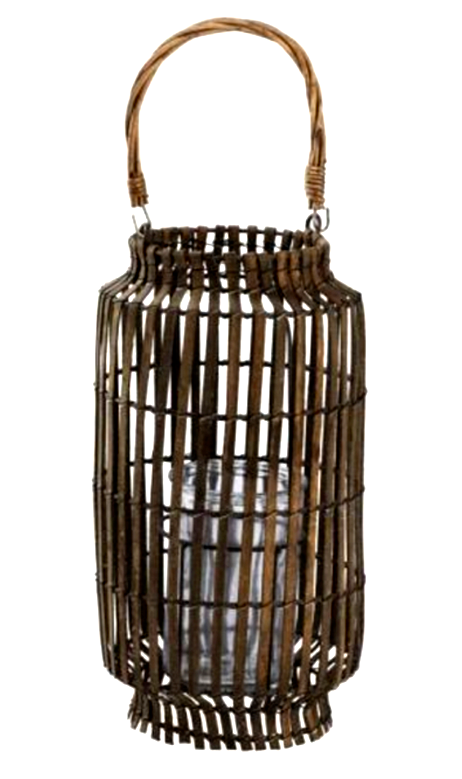 Lanterna in bambù a cilindro
