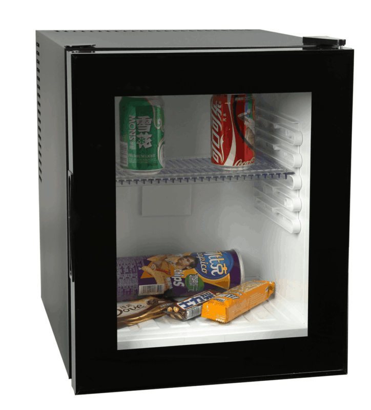 Minibar with glass door 28 liter