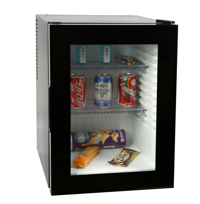 Peltier system minibar with glass door 40 liter