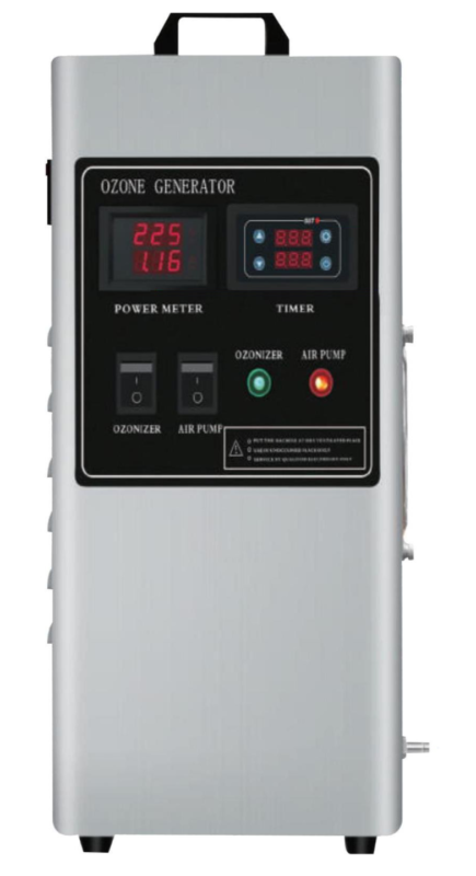 Sanificatore portatile ad ozono per aria e acqua adatto a locali fino a 80 mq