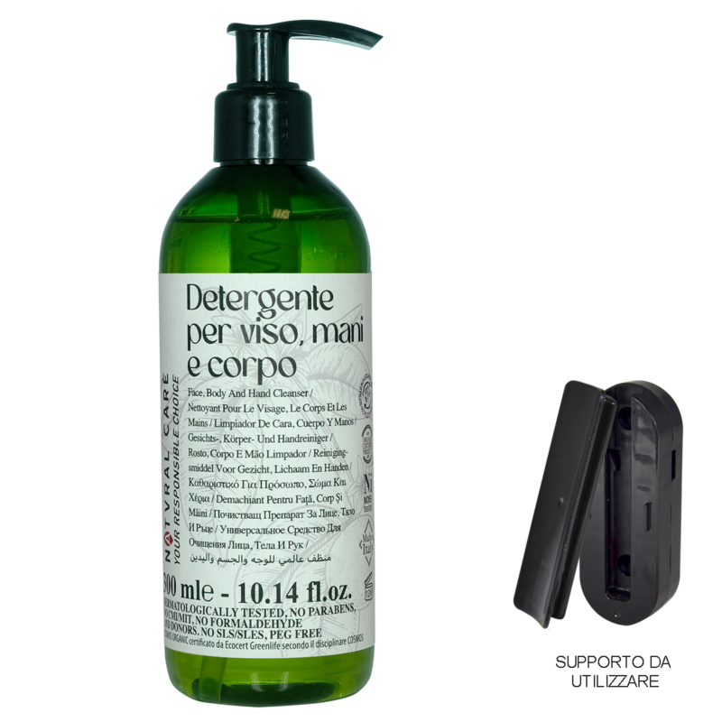 Body/face/hand soap in dispenser 300 ml - Natural Care Line
