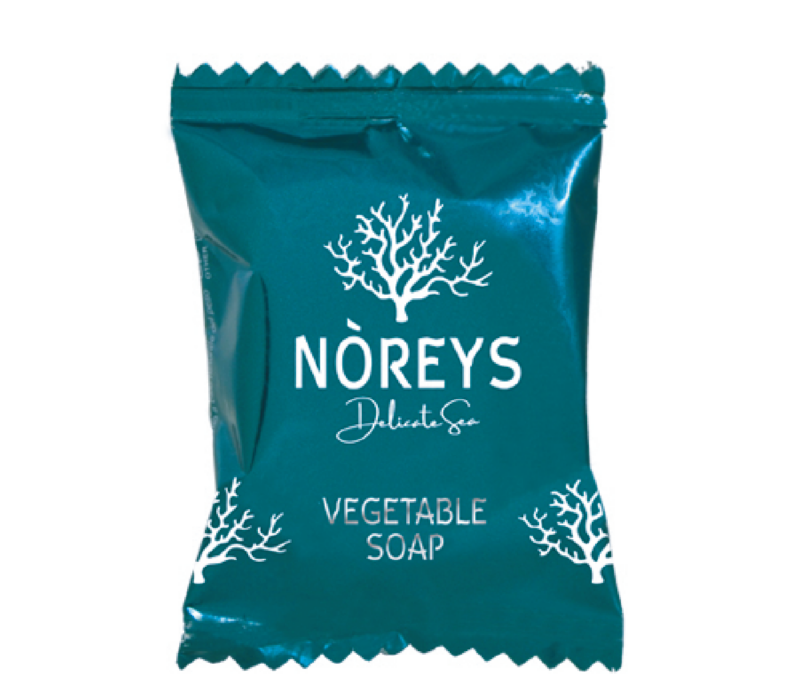 Round vegetable soap in flowpack 20 g - Nòreys Line