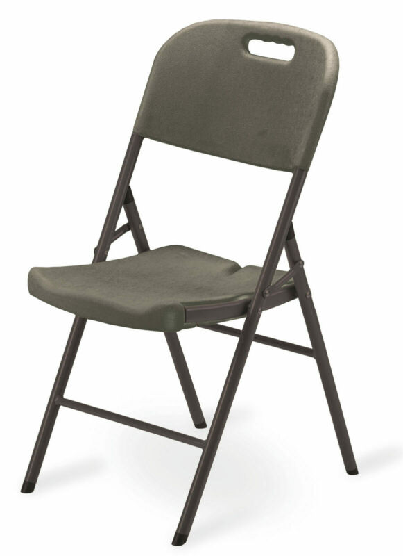 Folding steel chair