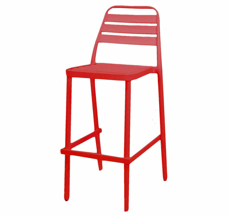 Stackable aluminium stool