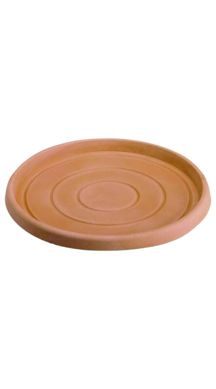 Traditional round polyethylene saucer Ø 50 cm