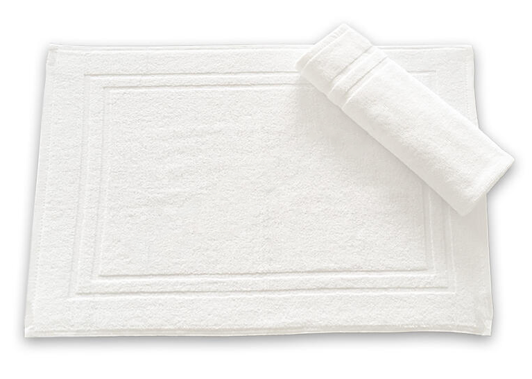 Bathmat 100% terry with two-line decoration