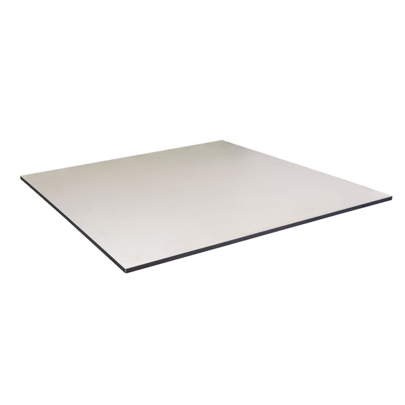 Rectangular top table 69x55 cm in HPL