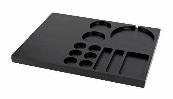 Welcome tray in ABS for coffee machine, kettles, cups and supplies
